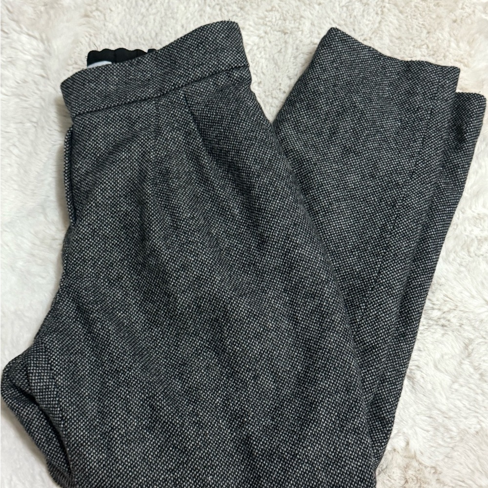 Babaton Gray Trousers with Tailored Look and Pleats